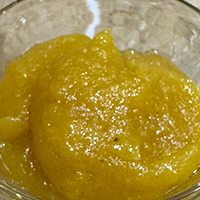 アイスクリームバナナソース