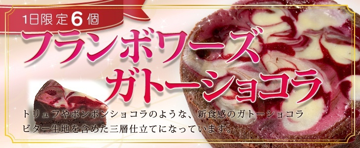 フランボワーズガトーショコラ